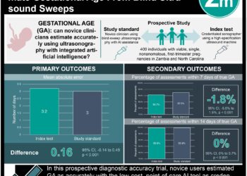 #VisualAbstract: Integrated AI Tool can Accurately Estimate Gestational Age From Blind Ultrasound Sweeps