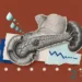 A stylized illustration featuring the pancreas and kidney, with visual elements suggesting pain and chemotherapy effects, related to pancreatic cancer treatment.