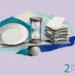 A balance scale featuring a plate, an hourglass, and stacked papers, symbolizing nutrition, time management, and evidence-based practices.