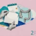 An envelope is being held with a calendar and an illustration of the colon in the background, indicating a reminder for colorectal screening.